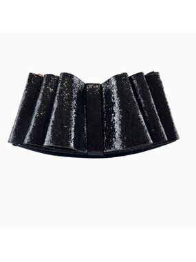 Black Glitter Bow Velvet Shimmering Fairy Princess Evening Bag Ted Baker London